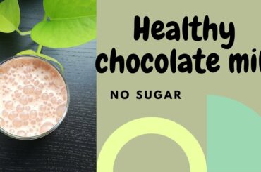 Healthy chocolate Milk || No Sugar || Kerala Weightloss Recipes