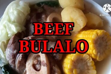 HOW TO COOK BEEF BULALO / EASY TO COOK / HEALTHY FOOD