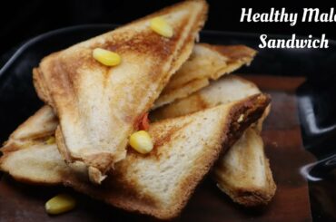 Healthy Malai Sandwich Recipe | Cream Sandwich | Healthy Sandwich Recipes | Divya'z Kitchen
