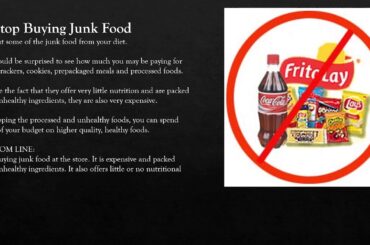 Creating healthy meals on a budget