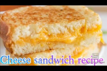 Cheese sandwich recipe 1 Minute breakfasts recipe easy and delicious