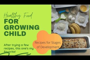 Healthy New&Easy Oatmeal Banana bread Recipes for toddlers n kids.(for 2 Years)