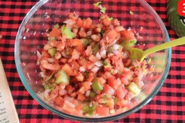 Healthy Peanut Salad for Snacks | Easy and quick Salad Recipe