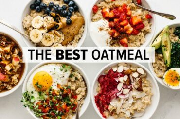 EASY OATMEAL RECIPE | with sweet & savory flavors