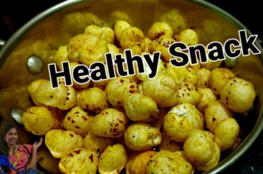 Lotus seeds fry in tamil | Makhana recipe in tamil | Healthy snacks in tamil | Lotus seeds benefits