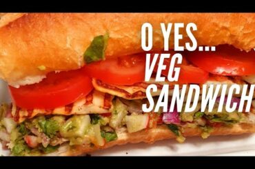 Vegan & Vegetrain Healthy Halloumi sandwich by ambreen