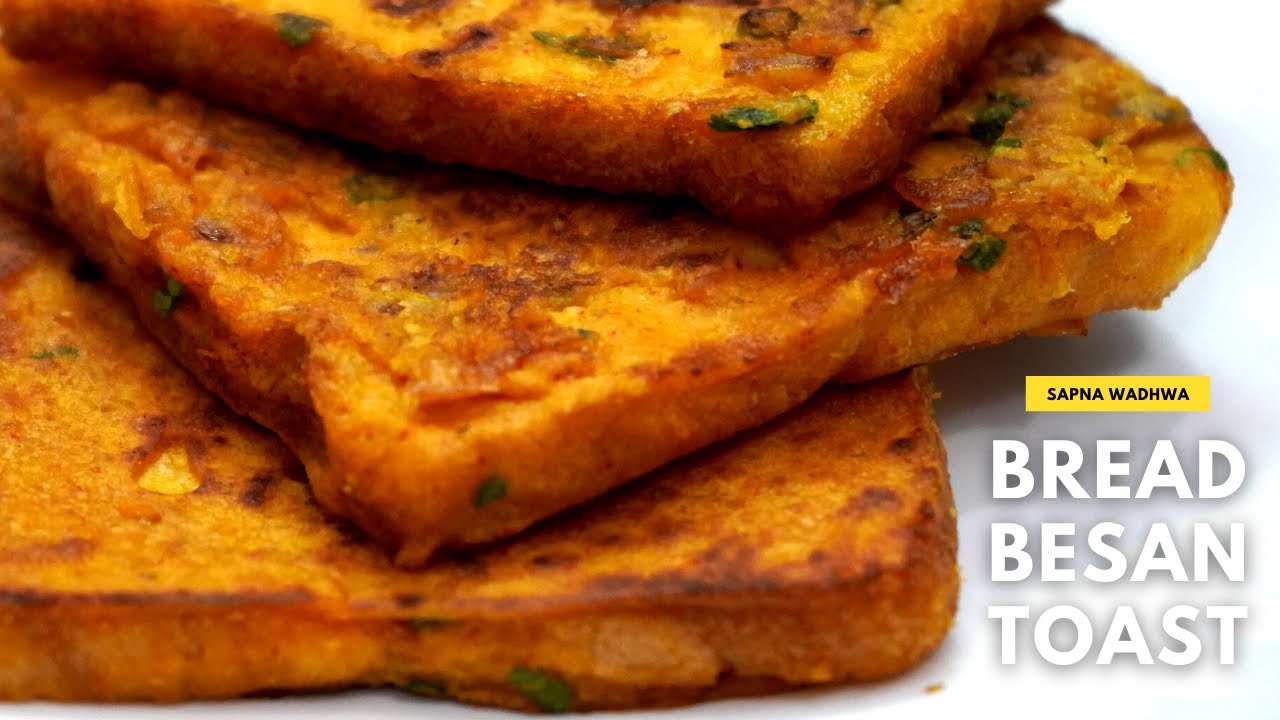 BREAD BESAN TOAST RECIPE | Quick Snack Recipes | Bread Recipes | How To Make Besan Bread Toast BREAD BESAN TOAST RECIPE | Quick Snack Recipes | Bread Recipes | How To Make Besan Bread Toast
