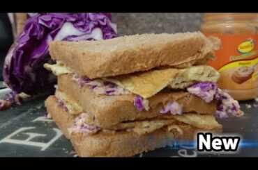 Peanut Butter Healthy & Tasty Sandwich Recipe | New Recipe | The Mocktail House