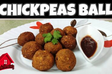 How to Make Falafel | Fried chana balls recipe | Vegetarian Chickpea Meatball | Healthy Snack Recipe