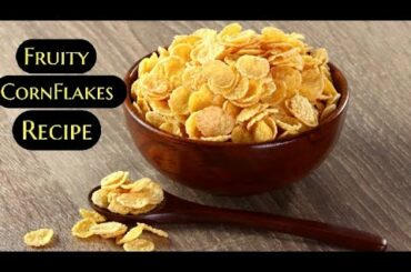 Fruity Cornflakes Recipe | Make Cornflakes More Healthy |  Recipes By CKSF | #Shortvideo