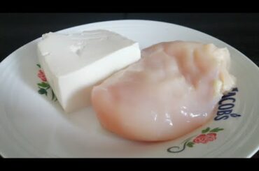 Healthy snack and dinner recipe with chicken and soya paneer/chicken tofu balls