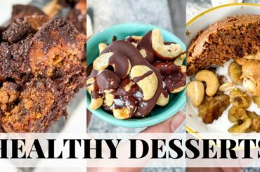 EASY HEALTHY DESSERT RECIPES: gluten free,   paleo, delicious