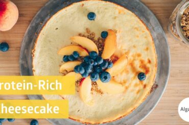 Protein-Rich Cheesecake For Healthy Bones | AlgaeCal Recipes