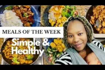 WHAT’S FOR DINNER | WEEKLY PREP | SIMPLE & HEALTHY MEALS | COOK WITH ME!