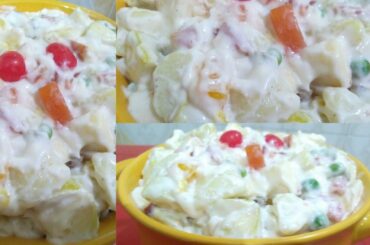 Russion Salad Recipe /Best Healthy Tasty Salad recipe /By farzana's Kitchen