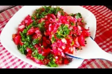 Beetroot salad | Healthy Salad | veg salad | tasty and healthy recipe for everyone | Sunita Gandhi