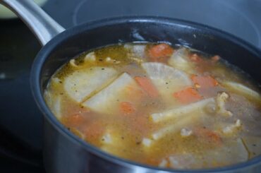 Radish and meat soup #49 Healthy recipes for weight loss