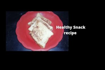 Healthy snack recipe | just in 2 mins