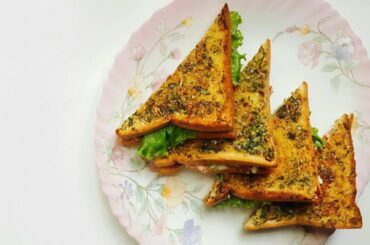 Easy Garlic Bread Sandwich | Chicken Sandwich Recipe | Vegetable Sandwich | 2 yummy Sandwiches |