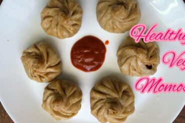 Wheat Veg momos recipe | healthy snacks recipe | poojitha reddy