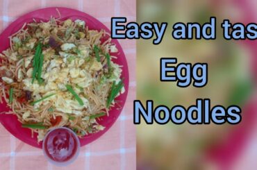Easy and tasty egg noodles@healthy food happy life