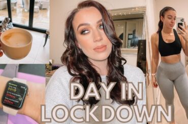 DAY IN LOCKDOWN | FILMING SET UP, HEALTHY MEALS, MORNING ROUTINE