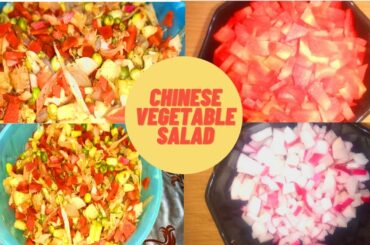 Chinese vegetable salad | Healthy Vegetable Salad | How to Make Vegetable Salad | Pakistani Dhaba