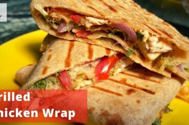 Chicken Wrap | Easiest way of Making Healthy Chicken Wrap | Chicken Recipe