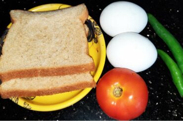 Egg bread healthy breakfast recipe | simple breakfast recipes with bread and eggs