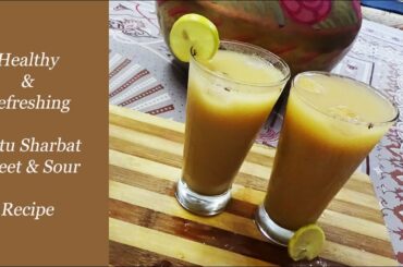 Sattu Sharbat Recipe/ Healthy with Sweet & sour taste/ Very refreshing & Easy Summer Drink