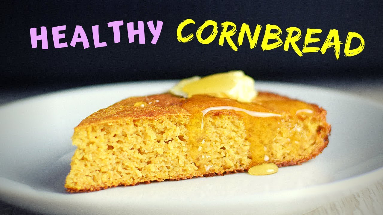 Healthy Cornbread (NOT DRY and CRUMBLY! Gluten Free! Low calorie recipe!) Healthy Cornbread (NOT DRY and CRUMBLY! Gluten Free! Low calorie recipe!)