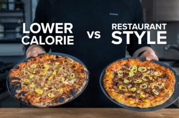 How to make a lower calorie Personal Pizza that still tastes good.