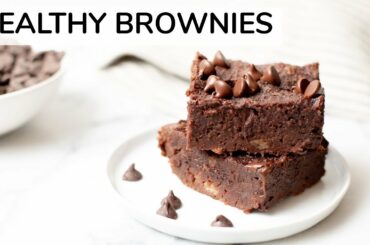 HEALTHY BROWNIE RECIPE | gluten-free brownies made with almond flour