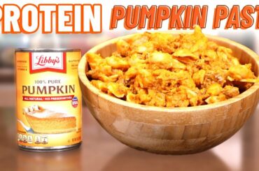 Healthy PUMPKIN Pasta + Turkey - High Protein and Low Calorie Recipe