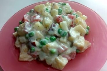 Russian Salad Recipe !! Healthy and Tasty Russian Salad Recipe !! By Sameer Vlogs