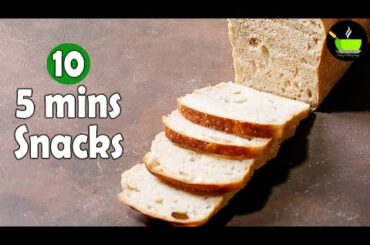 5 Minute Easy Snacks Recipe| Evening Snacks | Bread Sandwich Recipes | Bread Recipes| Instant Snacks