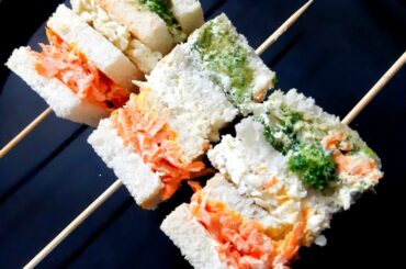 Tri colour Sandwich| Happy Republic Day| Healthy Sandwich recipe | Easy sandwich recipe