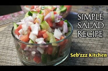 How to make Simple Salad Recipe | Healthy Salad | Fresh Salad #shorts