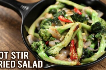 Stir Fried Broccoli Salad | Winter Is Coming | How To Make Stir Fried Salad | Healthy Recipe | Varun