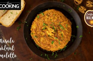 Masala Walnut Omelette | Egg Recipes | Anda Recipes | Breakfast Recipes | Omelette | Healthy Recipe