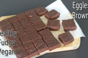 Brownie Recipe - Healthy 100% Whole Wheat Chocolate Brownies - Eggless Atta Brownie | Skinny Recipes