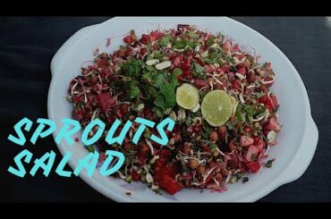 Sprouts Salad|Super Easy Detox Salad Recipe|Zero Oil Salad|Weight Loss Salad|Healthy Salad