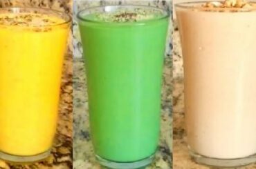3 Healthy Smoothie Recipes for Weight Loss, Metabolism Boost, Detox, Gut Health & Kids Weight Gain