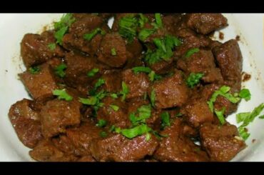 Kaleji Masala Recipe By Maria Ansari ||  Healthy Food || 10 Minutes Kaleji Recipe .