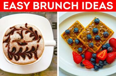 Quick & Tasty Brunch Ideas || Easy Recipes You Can Cook In 5 Minutes!