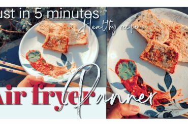 Healthy snacks recipe/seasoned panner/Air fryer /5mins