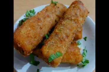 Bread Potato Snacks | Snacks Recipe | Bread Potato Rolls #Shorts