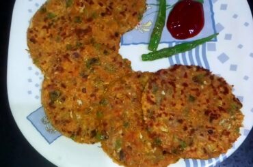 Nutri Vegetable Roastie - Easy Breakfast Recipe / Tasty and Healthy Snacks Recipe