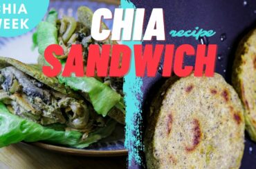 How to make an EASY SANDWICH recipe with chia | #Shorts