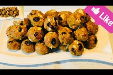 Multigrain ladoo: energetic & healthy snack recipe for new mums and elderly people.